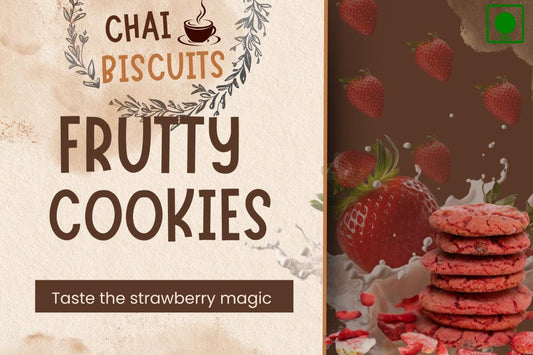 CHAI BISCUITS FRUITY COOKIES (BUY 1 GET 1 FREE).200 gm