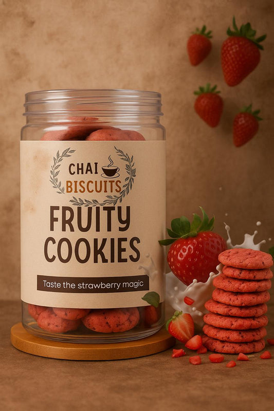 CHAI BISCUITS FRUITY COOKIES (BUY 1 GET 1 FREE).200 gm