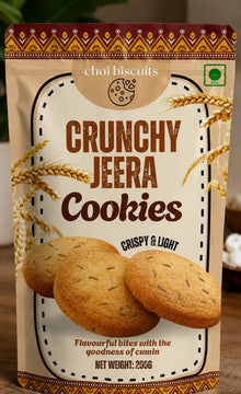 CHAI BISCUITS JEERA COOKIES {200GM}